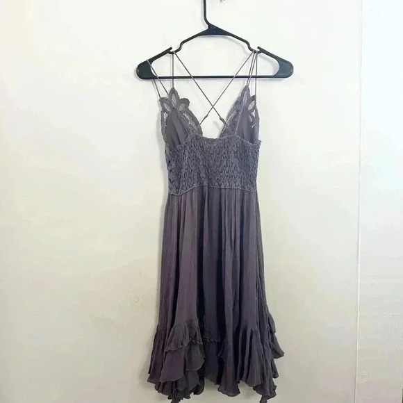 Free People Dresses & Skirts - Free people lace slip dress XS